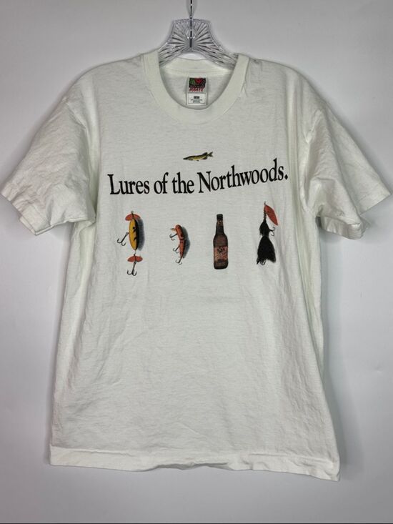 Fruit of the Loom Other - Vintage Fruit of The Loom Leinenkugel Fishing Lure Tshirt Size Large